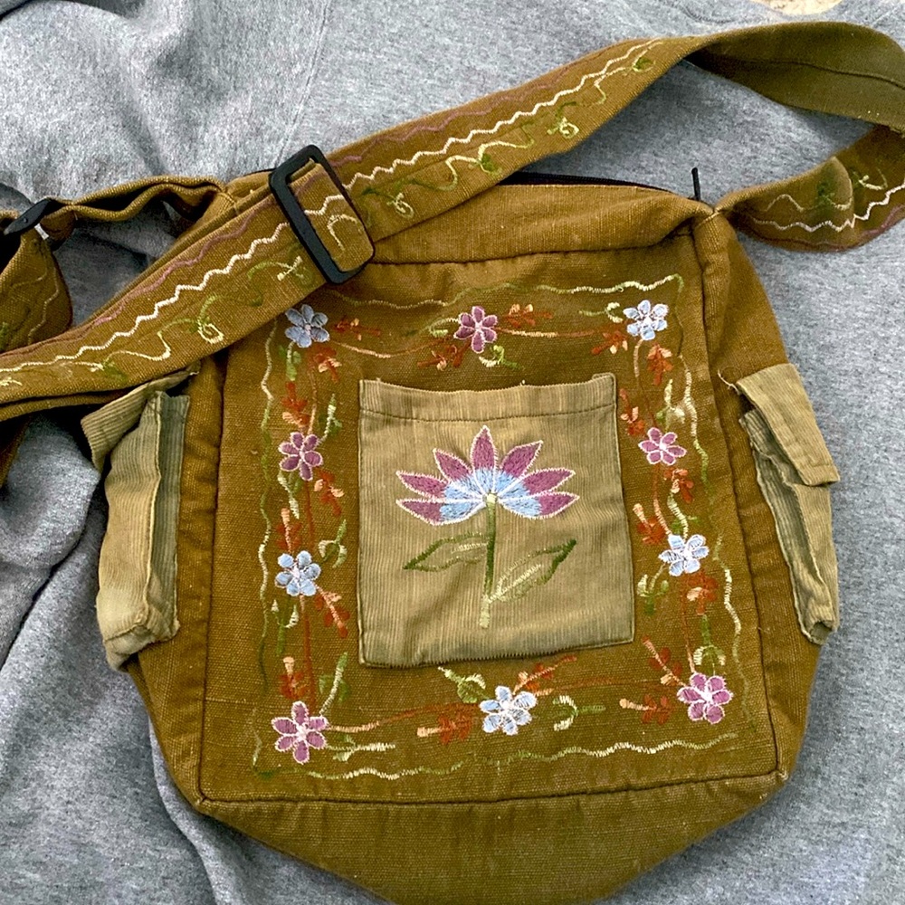 BOHO style crossbody bag